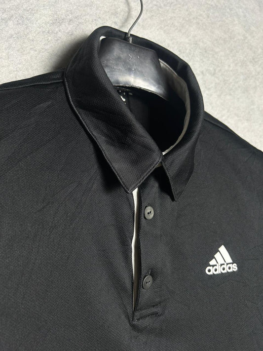 Adidas Climalite Black Polo - Small
