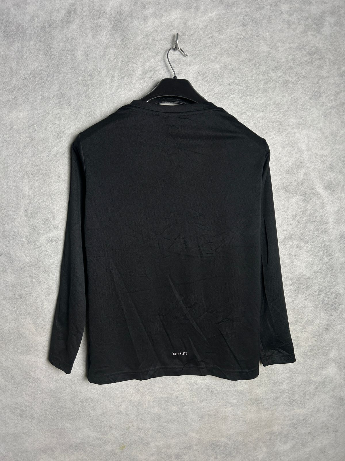 Adidas Black Full Sleeves Round Neck - Small