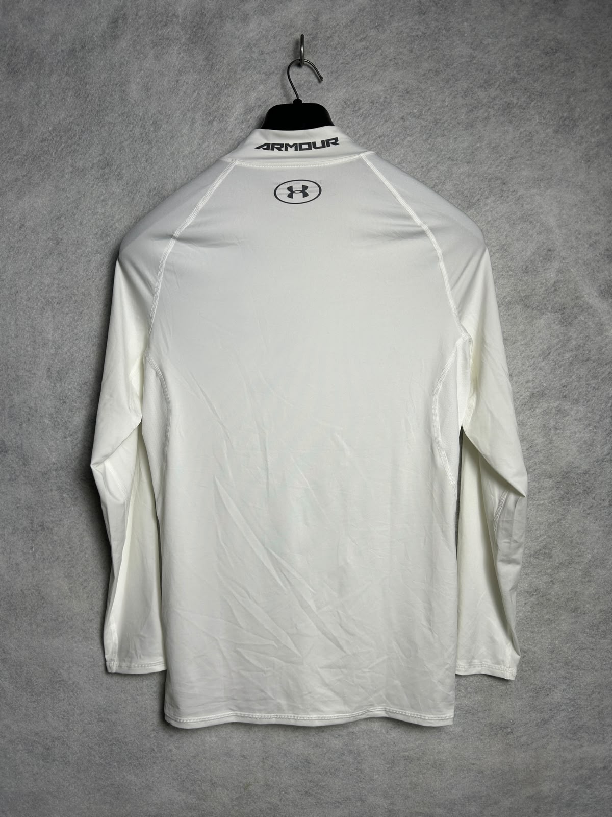 Under Armour Compression White High Round Neck - XXL