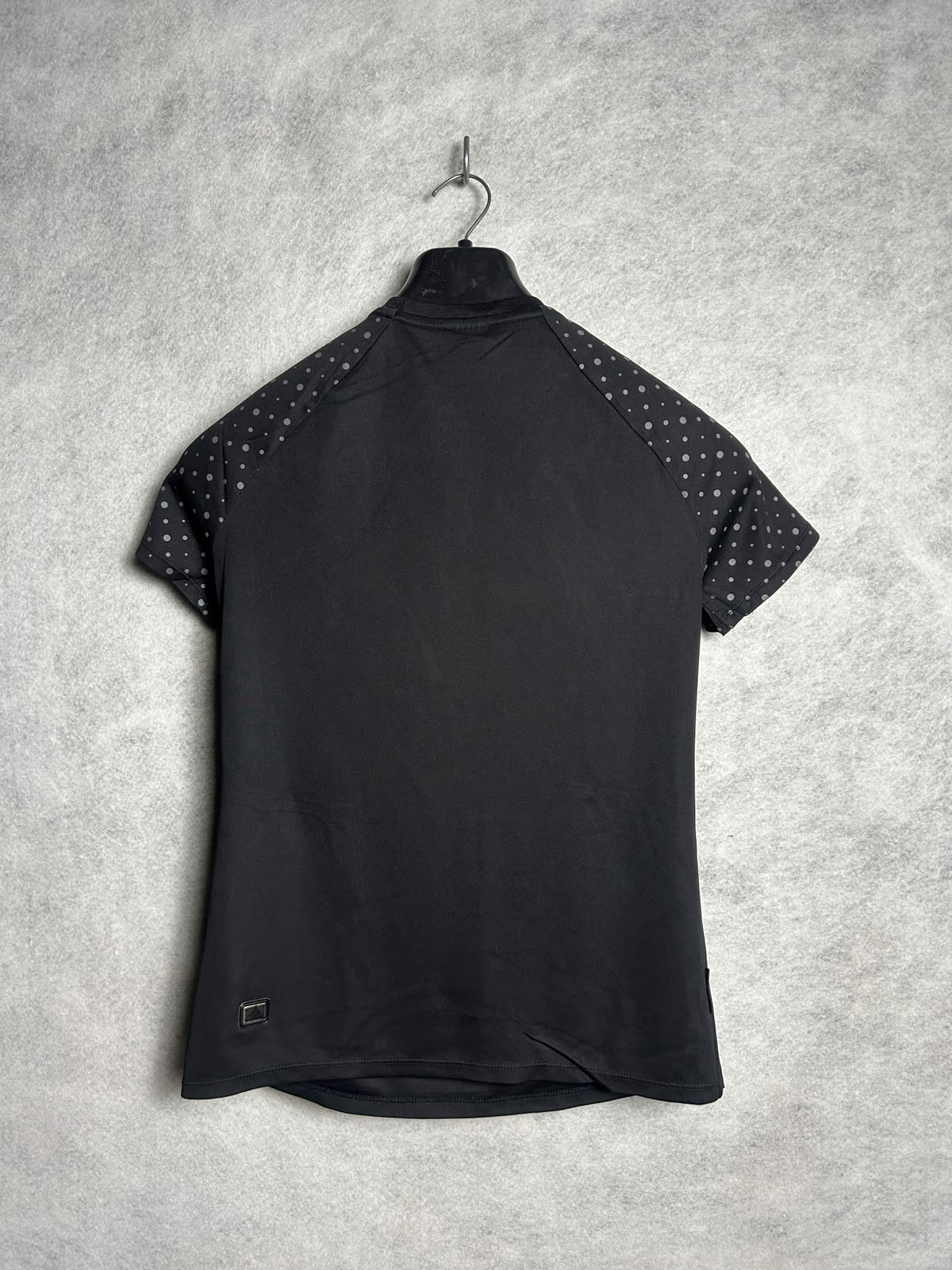 Adidas Black Round Neck Tee - Medium