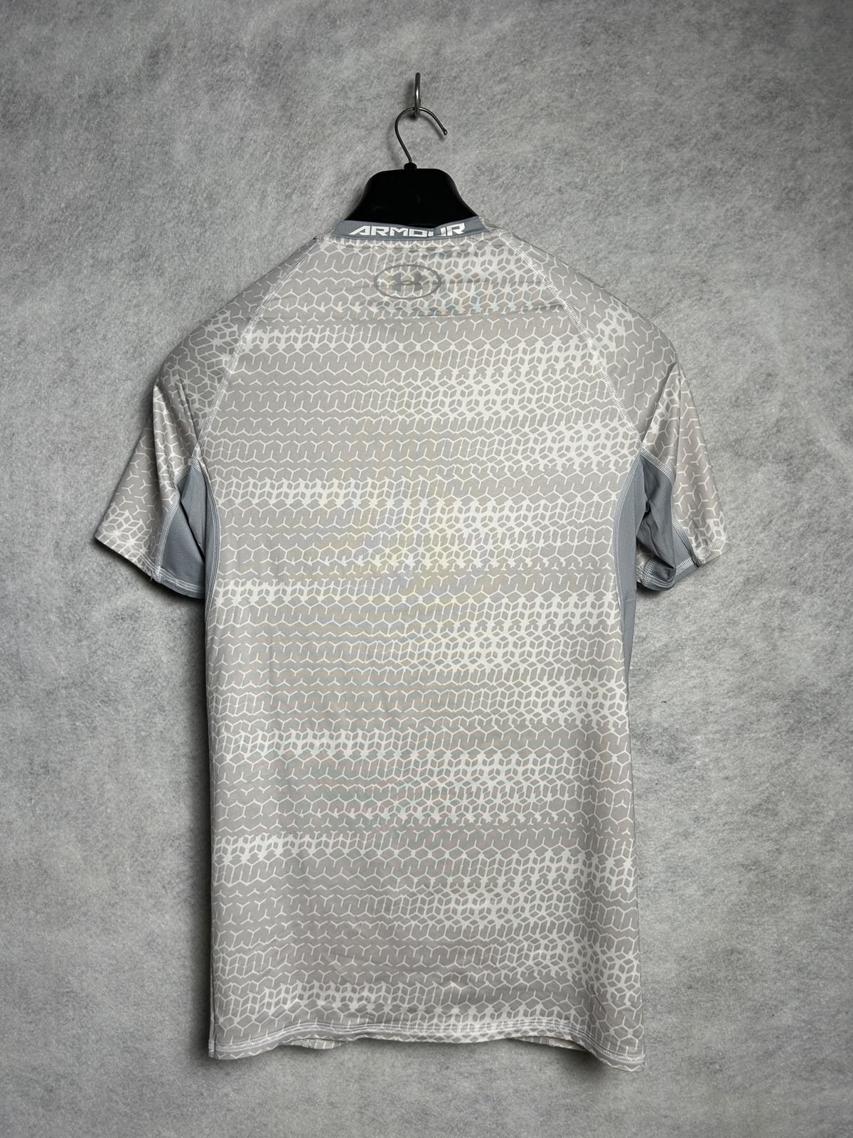 Under Armour Compression Round Neck Heat Gear White - XXL