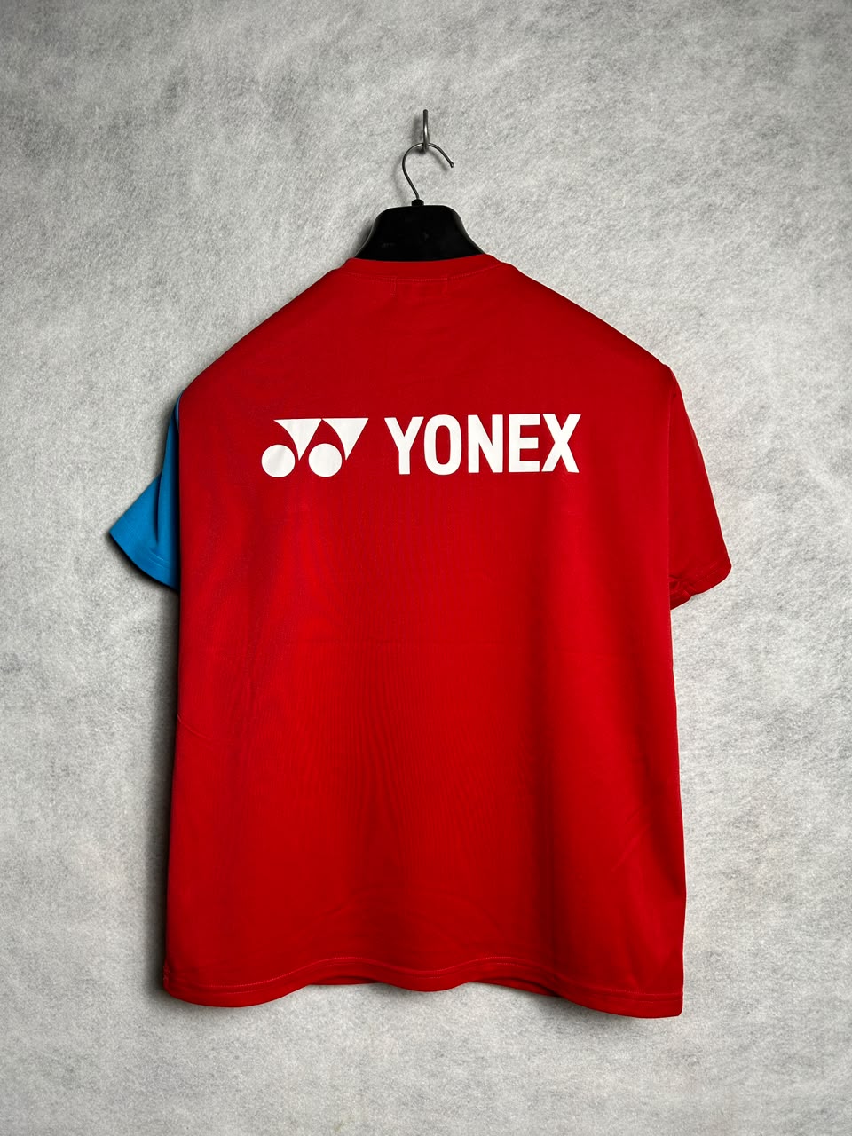 Yonex Red & Blue Round Neck - Medium