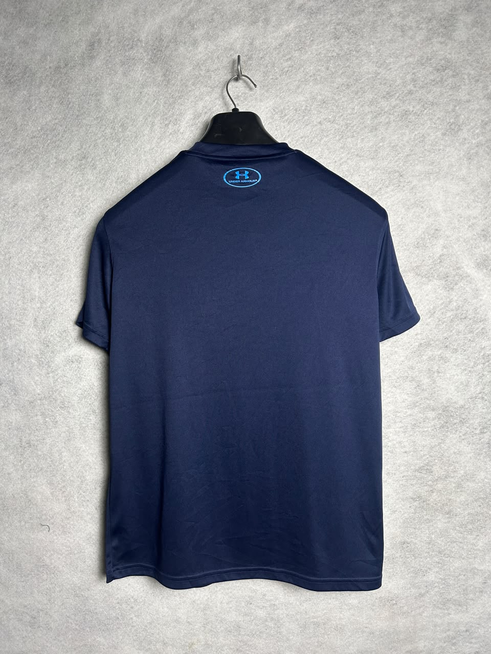 Under Armour Blue Round Neck Yokohama Marathon - Small