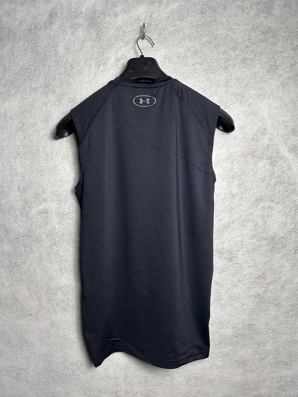 Under Armour Black Heat Gear Sando Round Neck Compression - XXL
