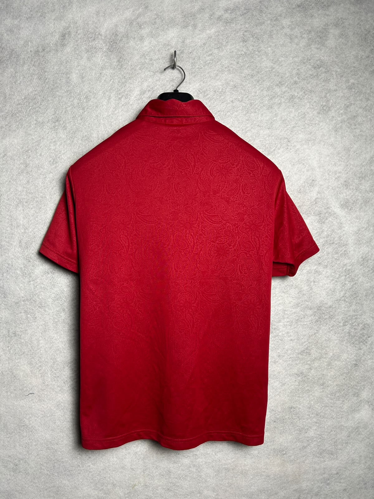 Adidas Red QTR Zip - Large