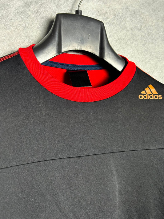 Adidas Black Round Neck - Medium