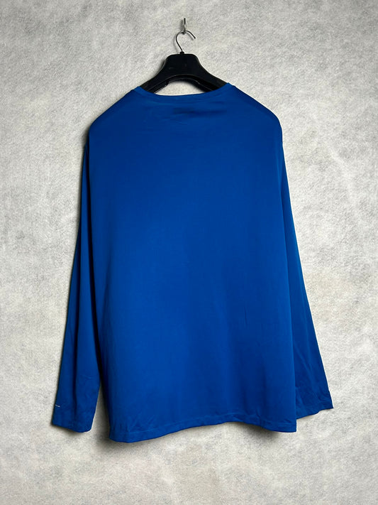 Columbia Blue Full Sleeves Round Neck - XXL
