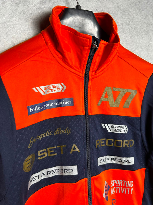 Asics Red Full Sleeves Upper - Large