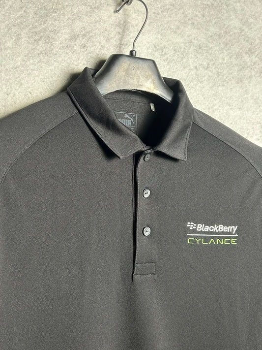 Puma Blackberry Cylance Edition Black Polo - Medium