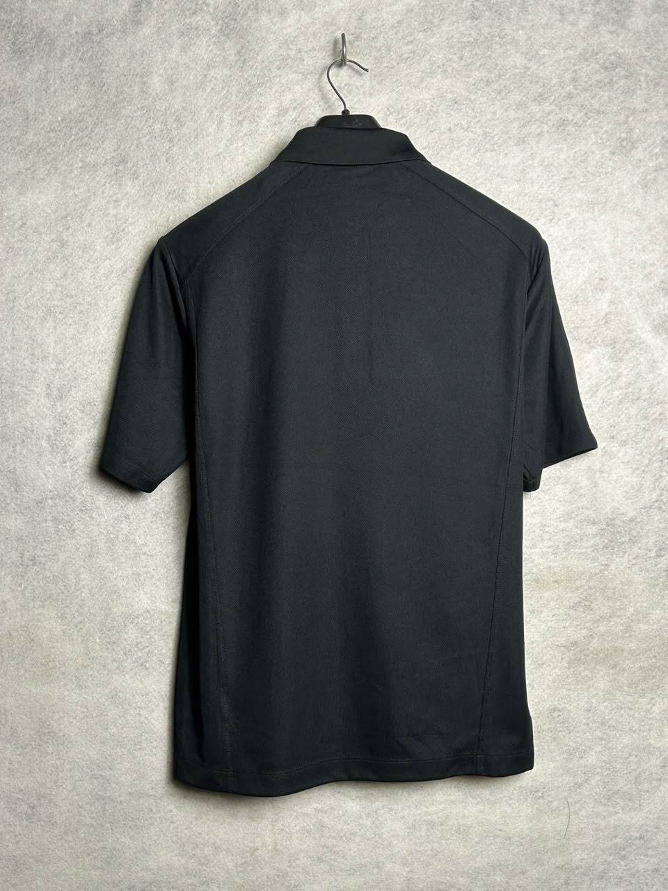 Nike Golf Blackberry Cylance Edition Dri Fit Black Polo - Small