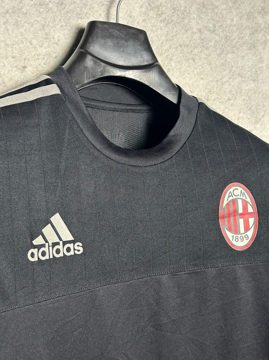 Adidas Black Round Neck - Medium