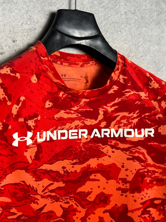 Under Armour Heat Gear Round Neck - Large