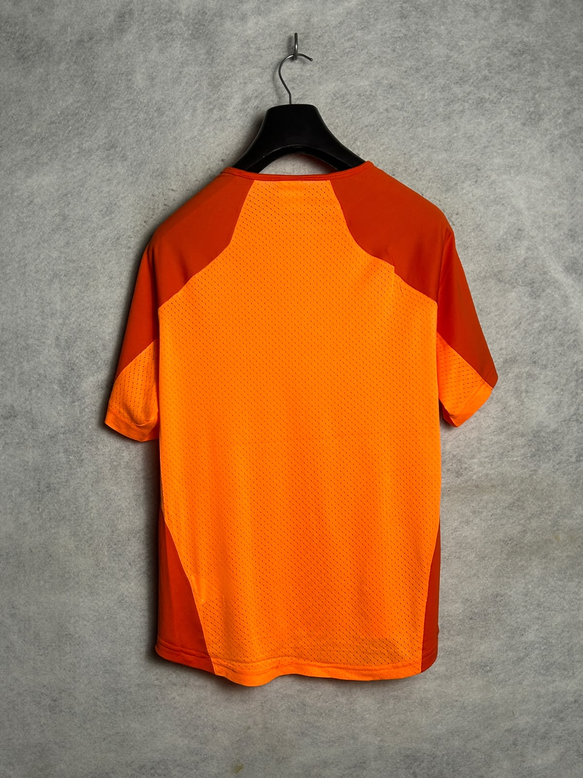 Nike Dri Fit Orange Round Neck - XL