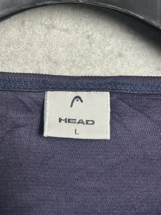 Head Blue Round Neck - Large