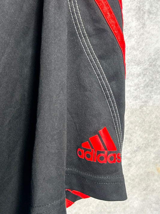Adidas Black With Red Strips - Small