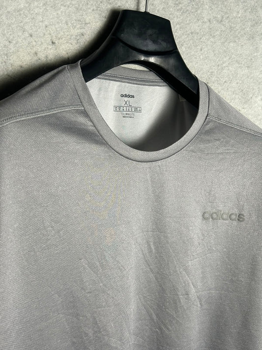 Adidas Climalite Grey Round Neck - XL