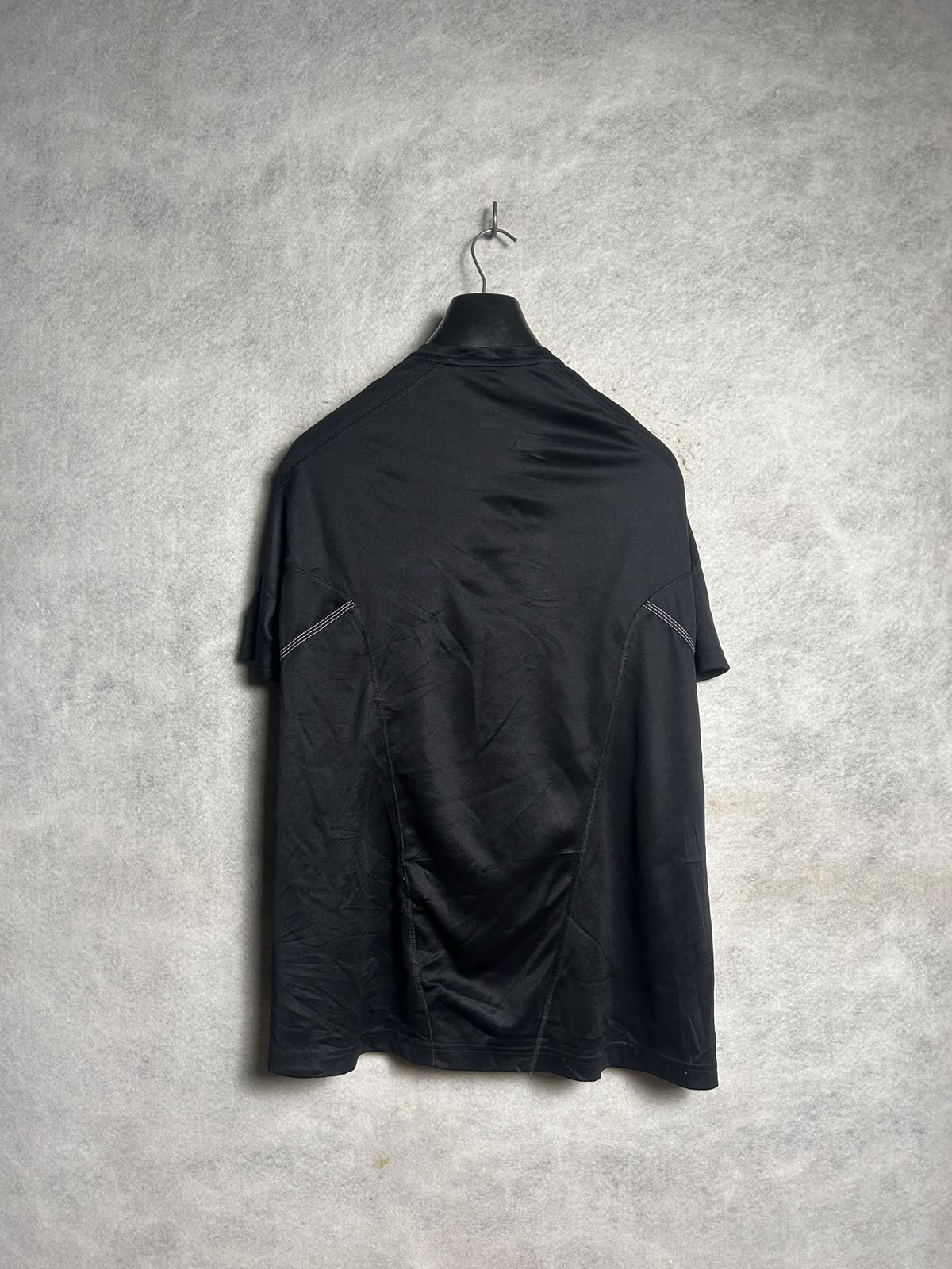 Adidas Climalite Black Round Neck - Large