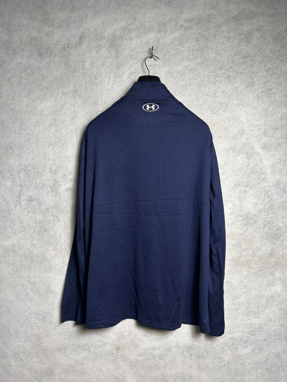 Under Armour Blue Full Sleeves Half Zip - XL