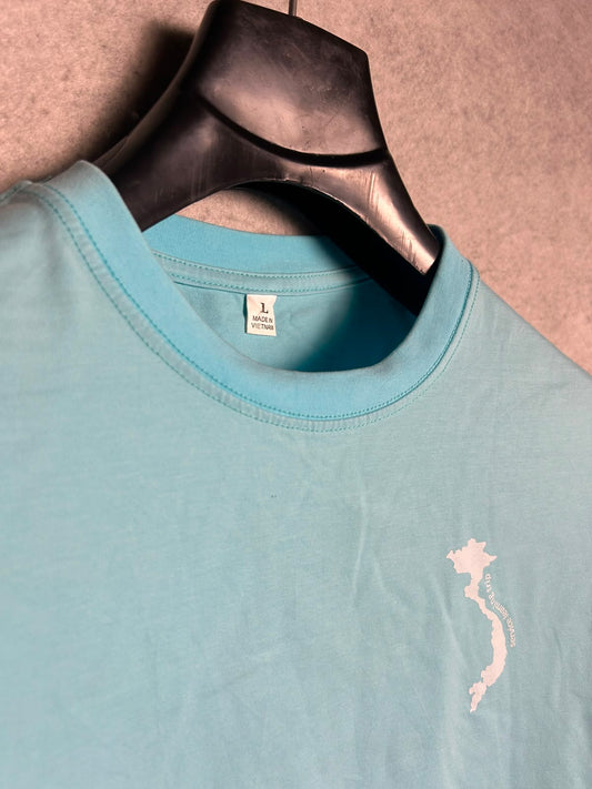 Blue Round Neck - Large