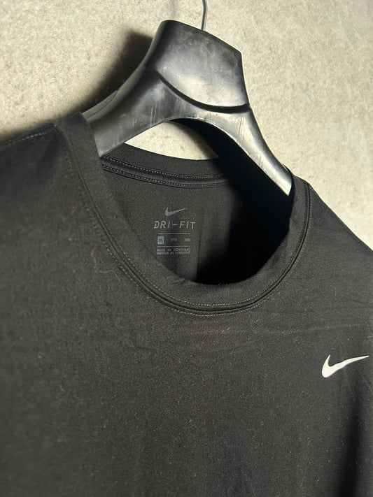 Nike Dri Fit Black Round Neck - 3XL