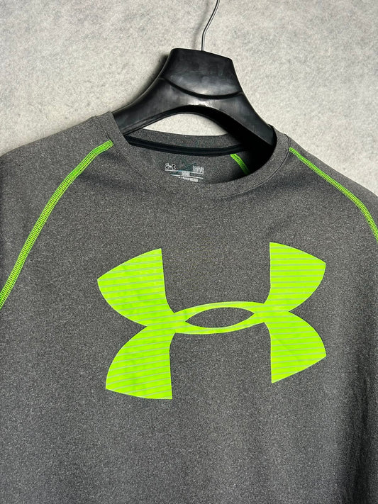 Under Armour Heat Gear Big Logo Round Neck - Large