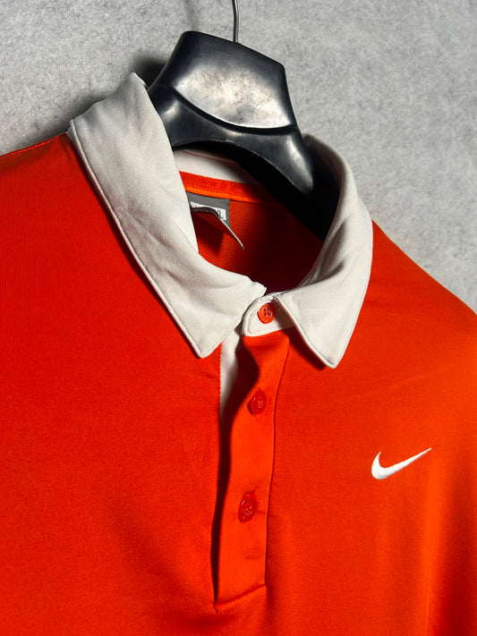 Nike Fit Dry Orange Polo - XXL