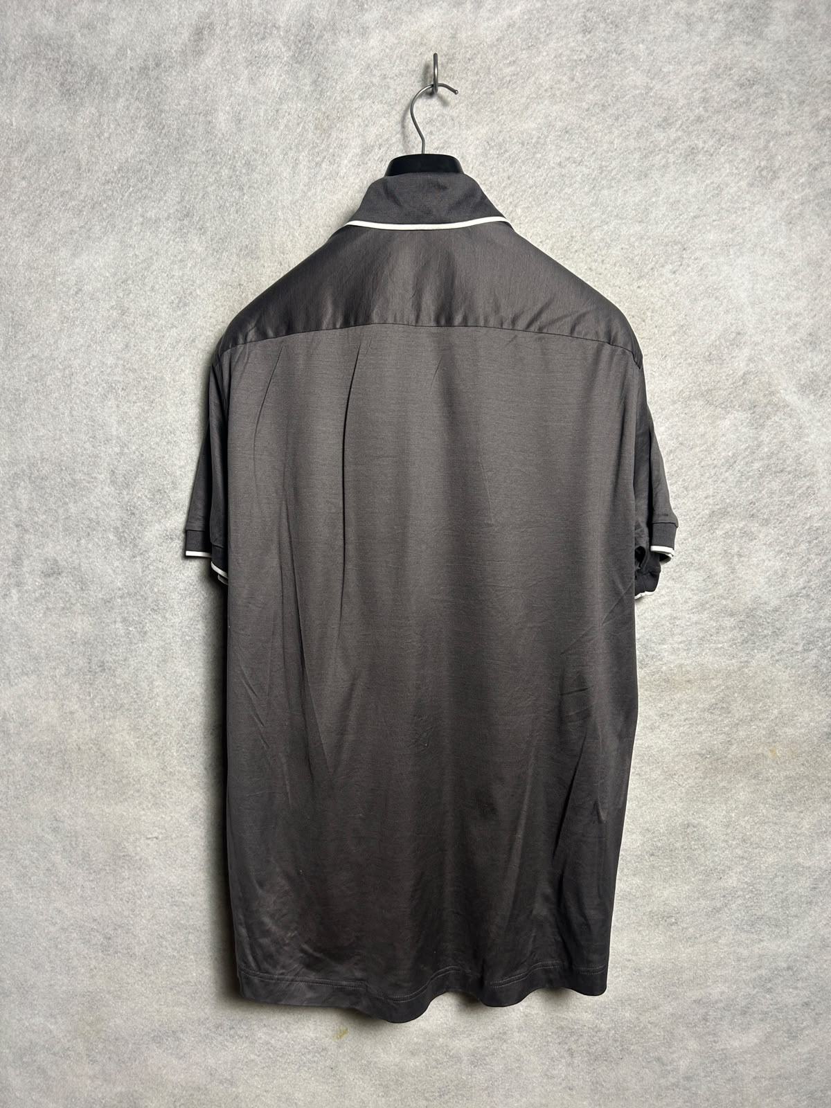 Eton Black Polo - Large