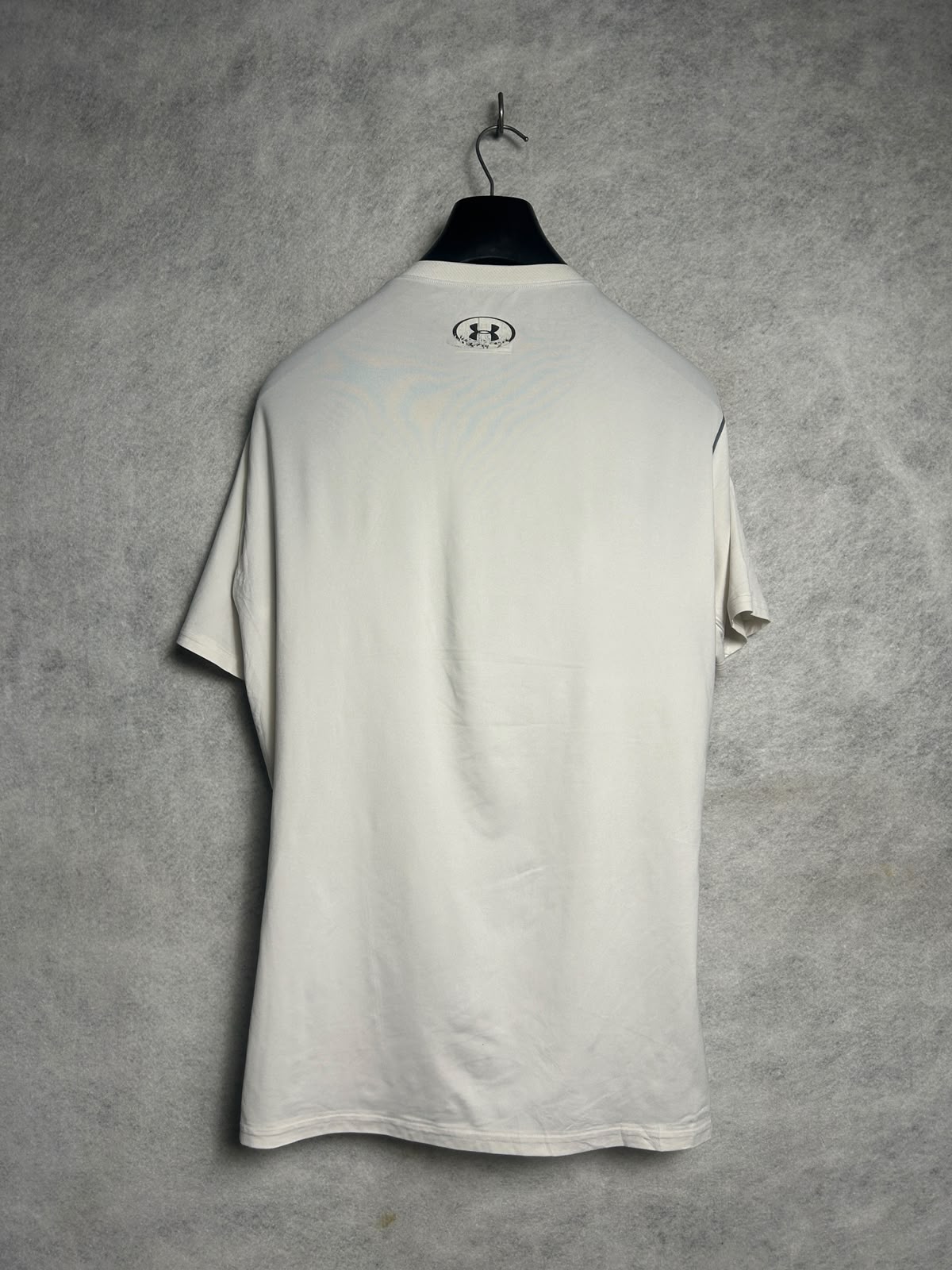 Under Armour Heat Gear White Round Neck - XL
