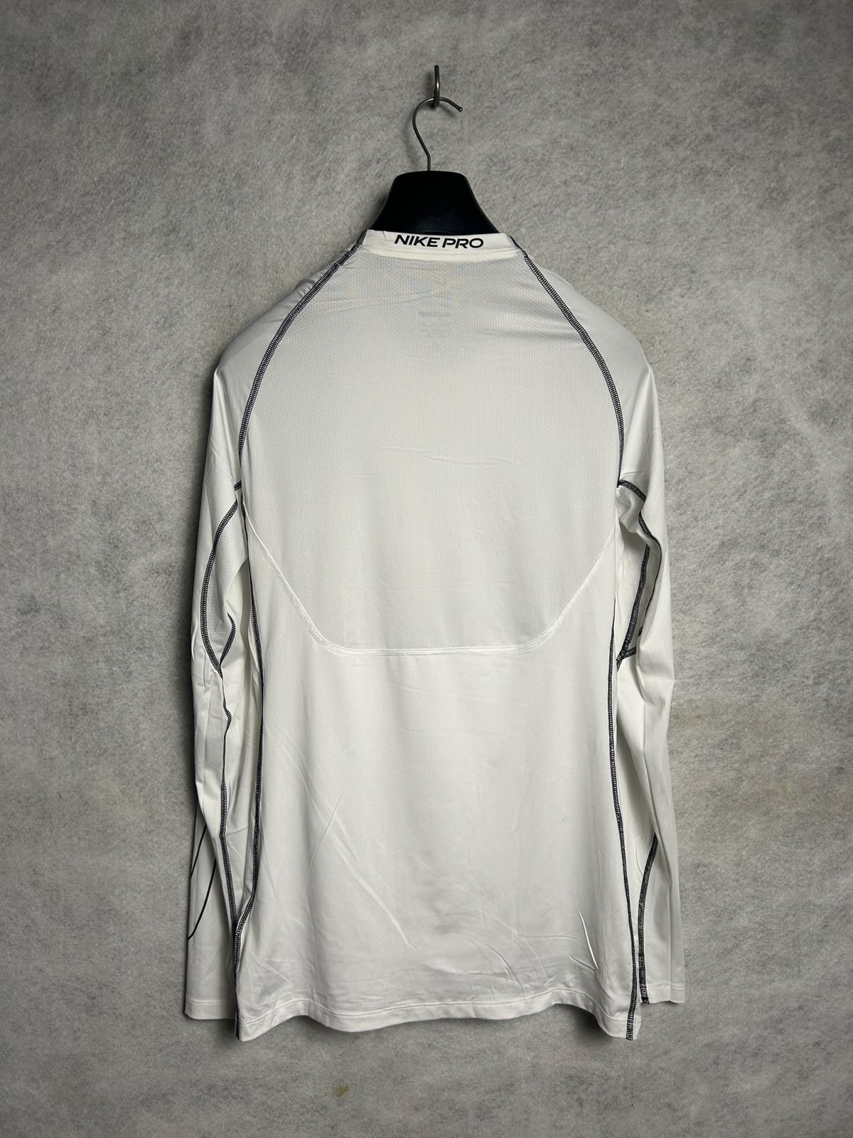 Nike Pro Dri Fit White Round Neck - XXL