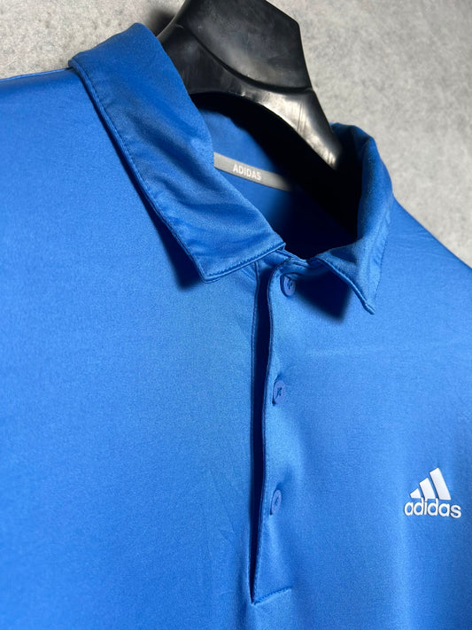 Adidas Golf Blue Polo - XL