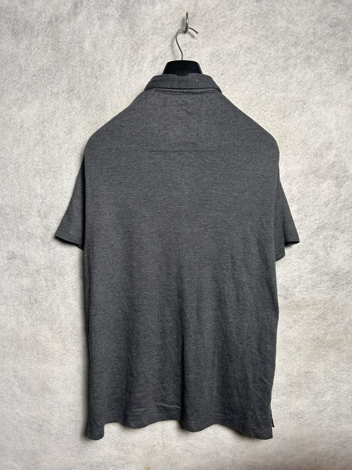 Bevery Hills Grey Cotton Polo - Medium