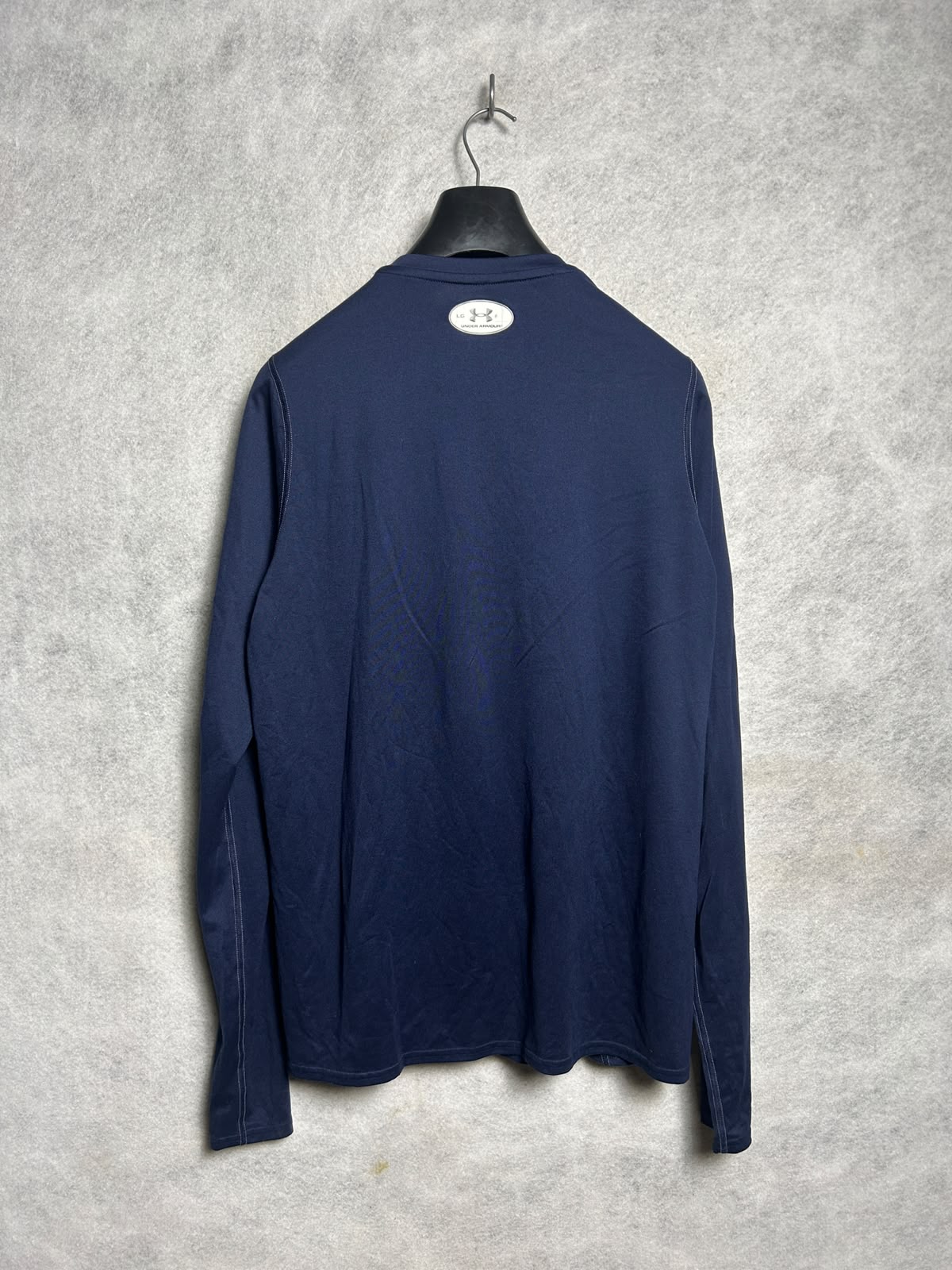 Under Armour Heat Gear Big Logo Full Sleeves Round Neck - Large