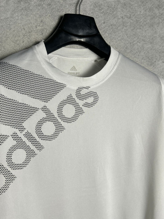 Adidas Aeroready Freelift White Round Neck - Medium