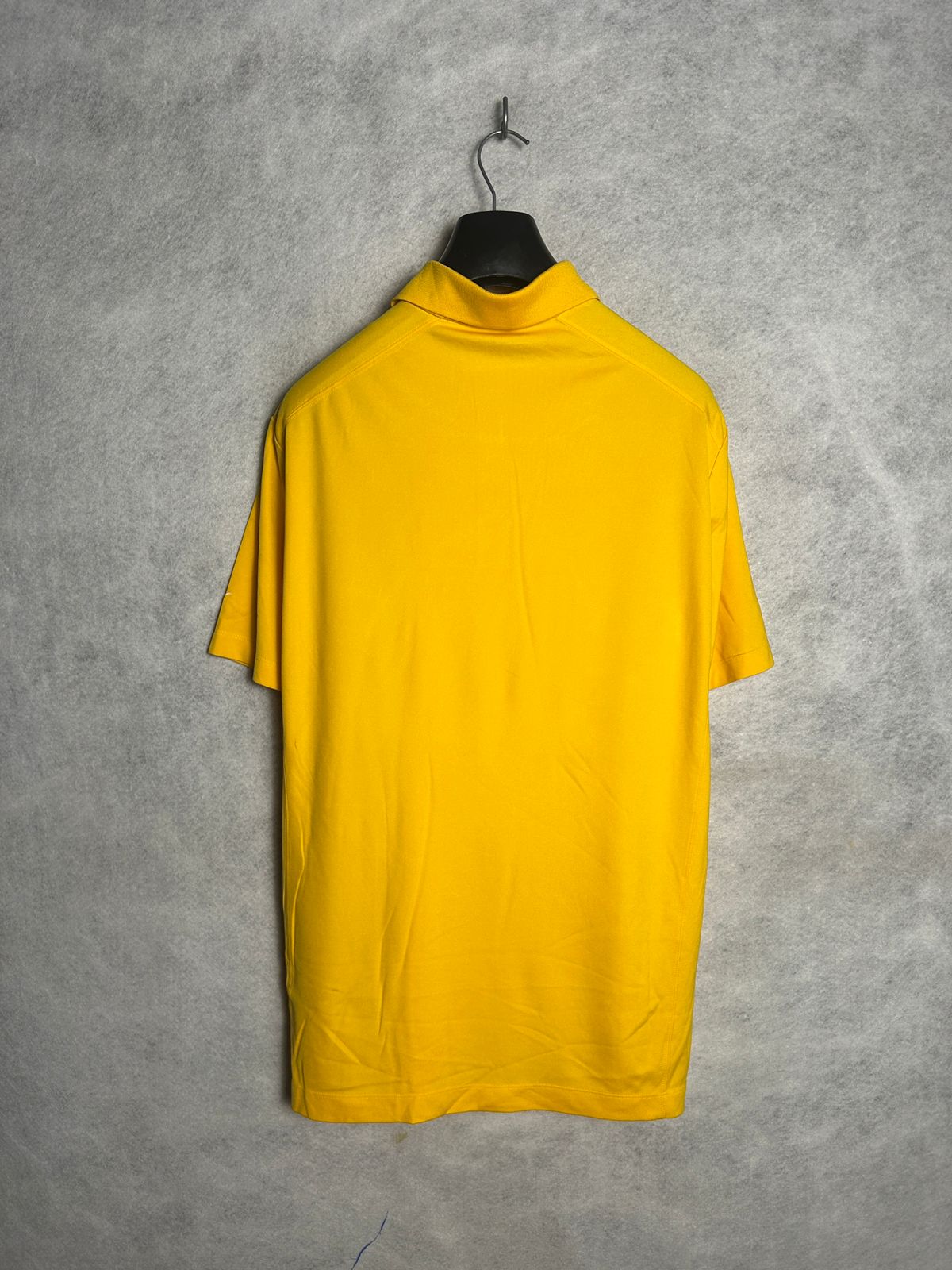 Nike Dri Fit Golf Yellow Polo - Large