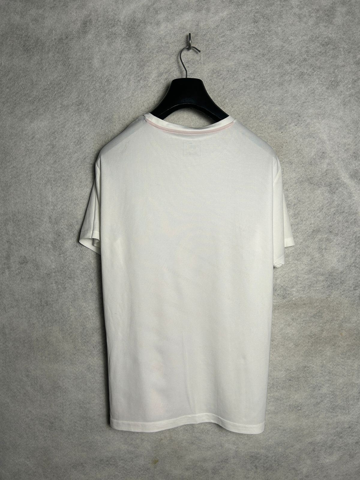 Puma Printed White Round Neck - XL