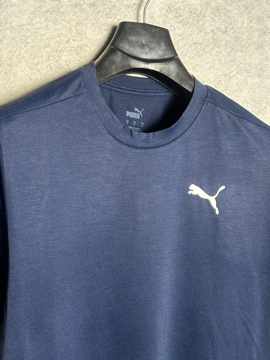 Puma Blue Round Neck - Small