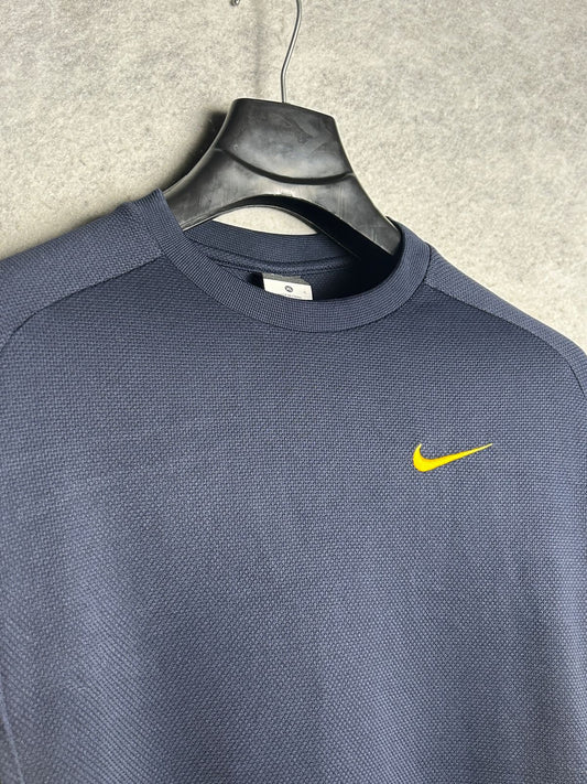 Nike Dri Fit Blue Round Neck - XL