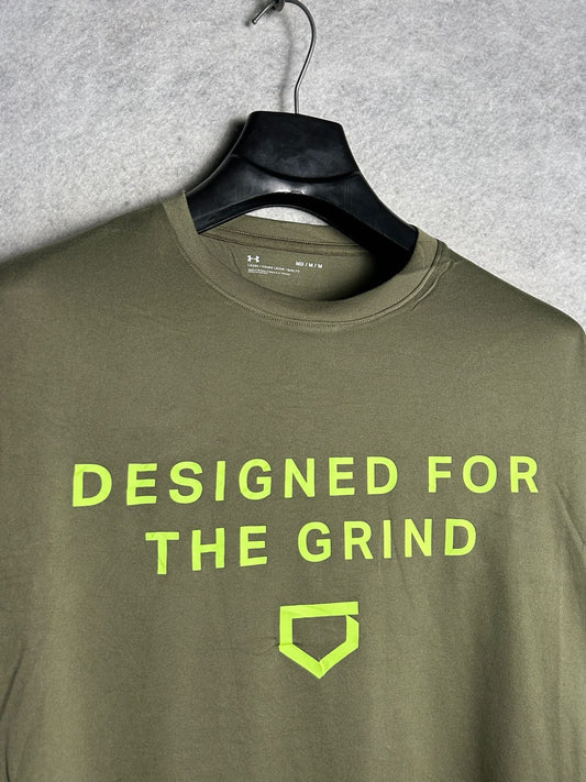 Under Armour Army Green Round Neck - Medium