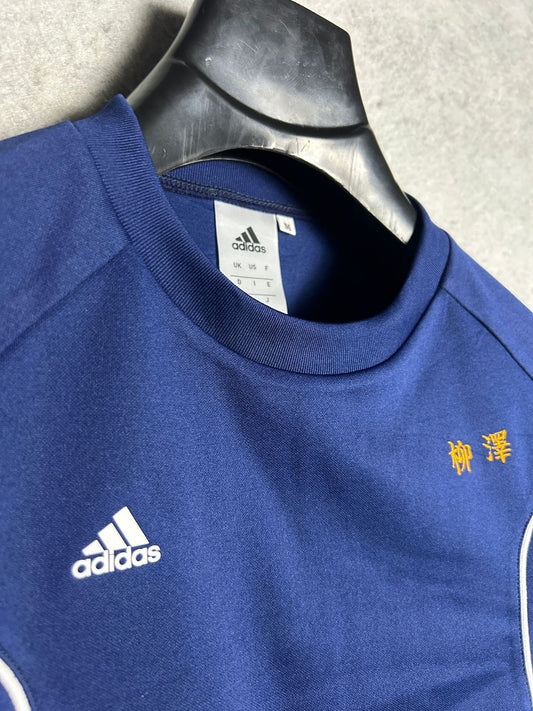 Adidas Blue Round Neck - Medium
