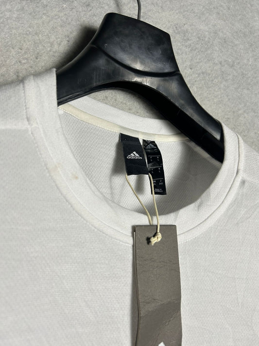 Adidas White Round Neck - Large