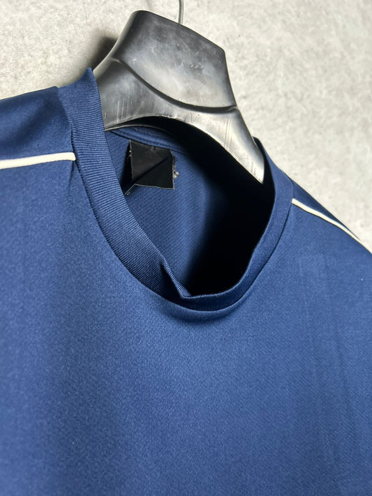 Adidas Blue Round Neck - Medium