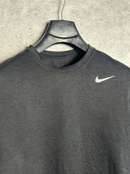 The Nike Tee Dri Fit Black Round Neck - O