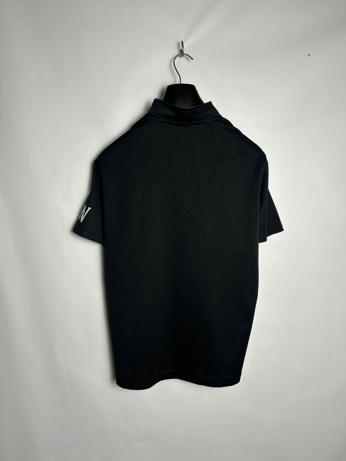 Head Half Zip Mock Neck Black - Medium