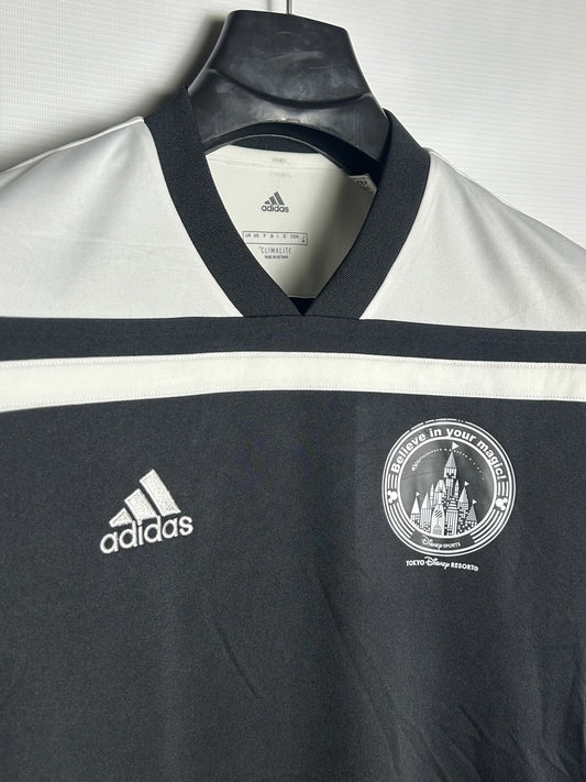 Adidas Climalite White V Neck - Medium