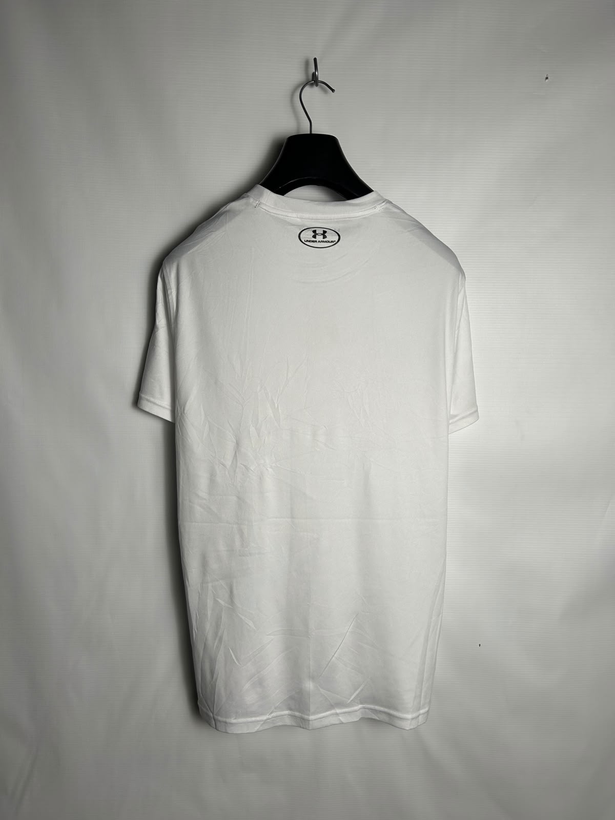 Under Armour Heat Gear Big Logo White Round Neck - LG