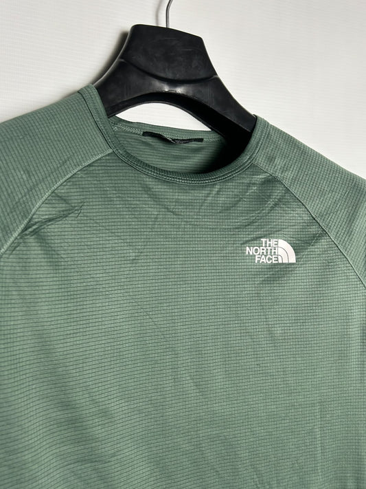 The North Face Green Full Sleeves Round Neck - XL