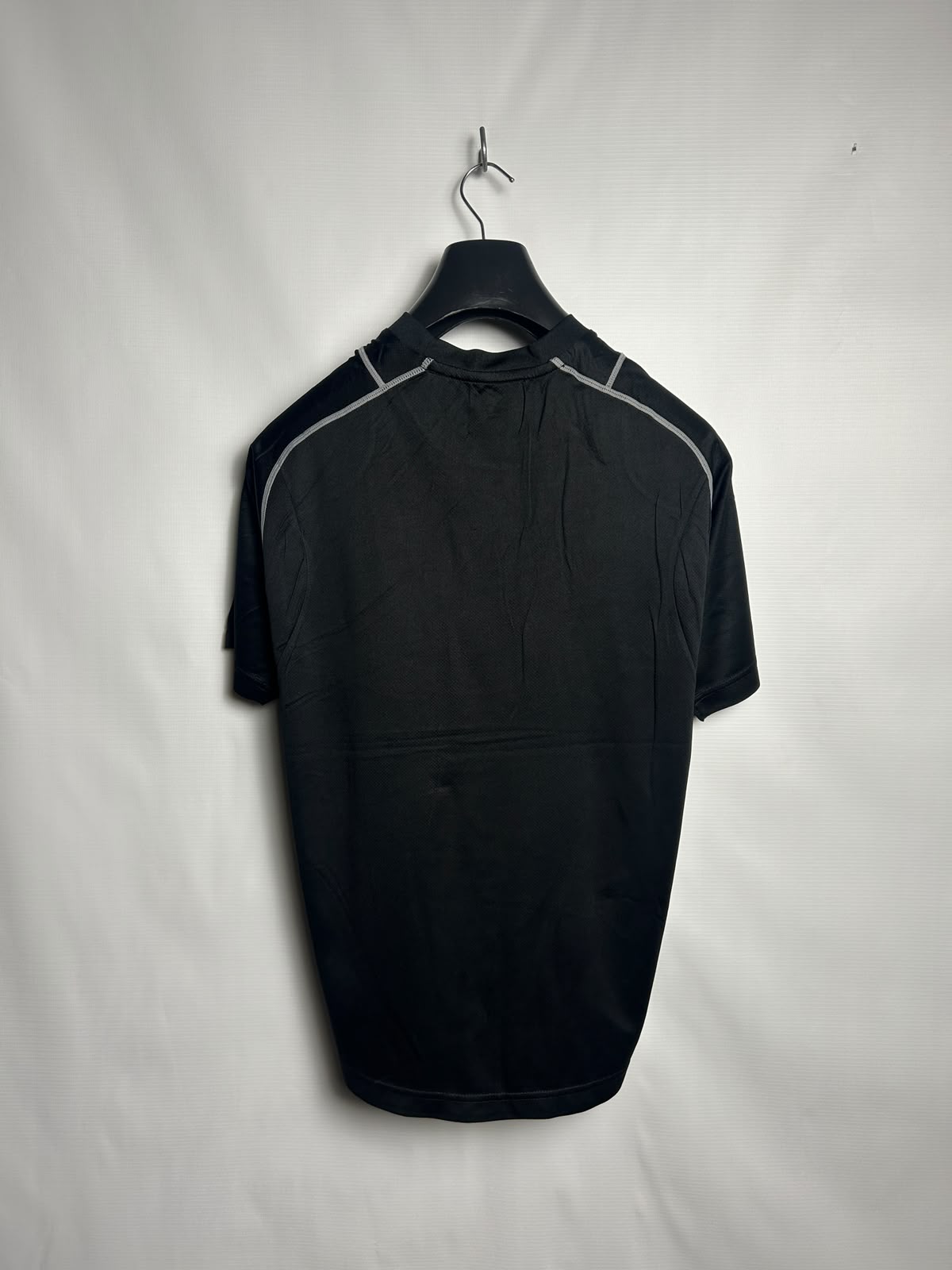 Asics Black Set A Record Round Neck - Medium