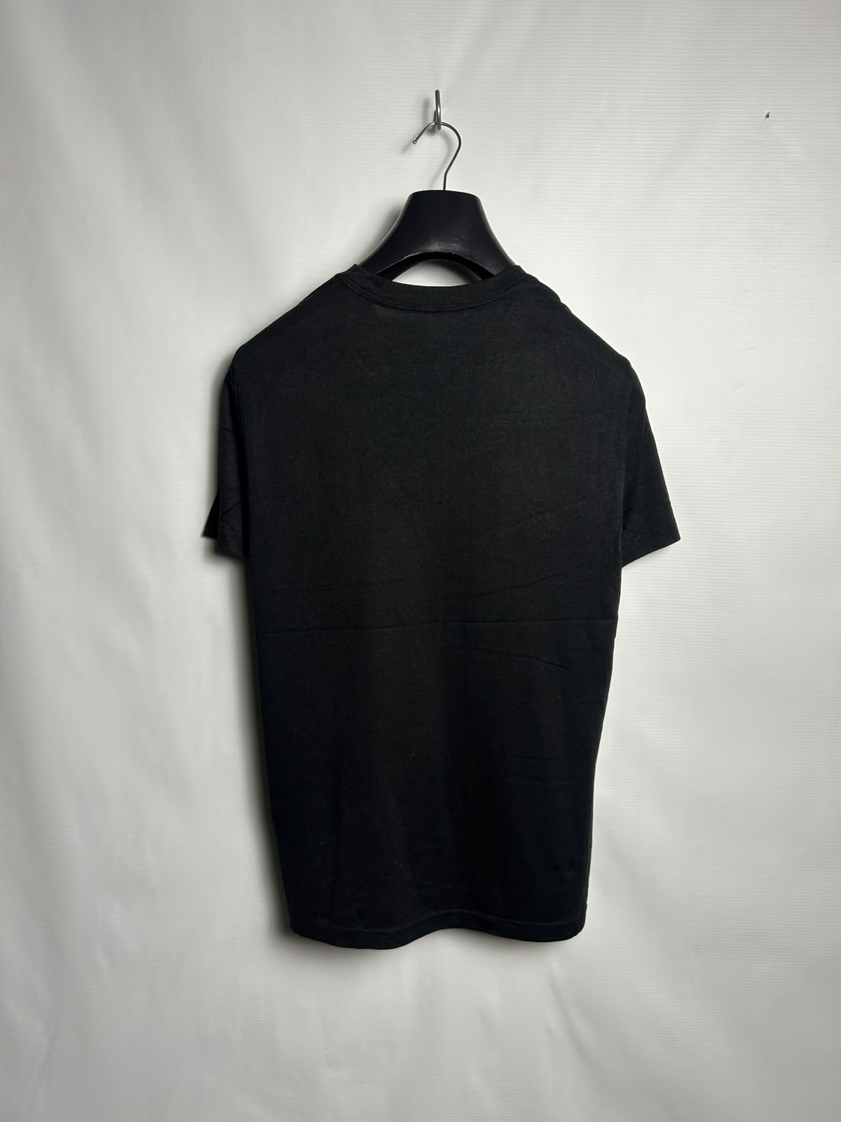 Nike Dri Fit Big Logo Black Round Neck - Small
