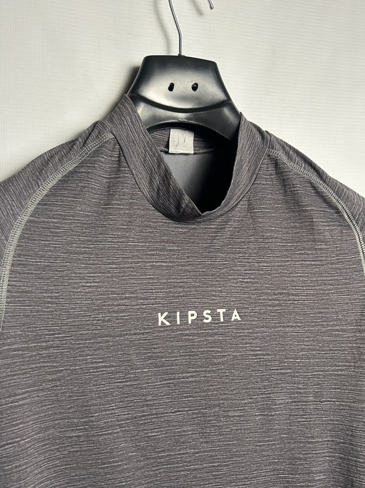 Kipsta Black Full Sleeves Mock Neck - Small