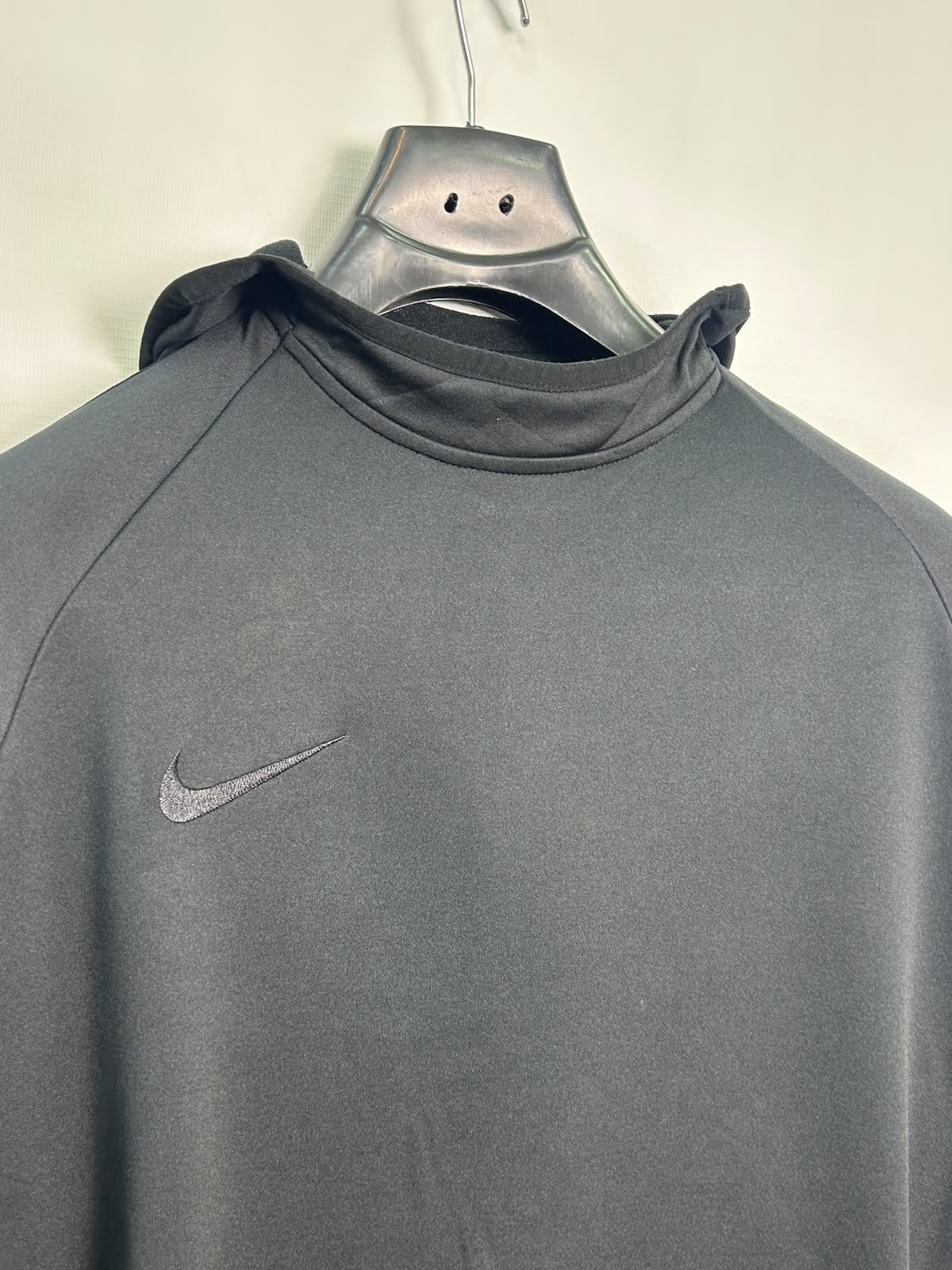Nike Dri Fit Black Hoodie - Medium